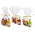 Iman de pastel y bebida sin alcohol surt. pack 3 