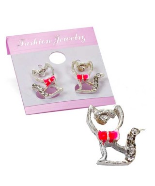 Pendientes gato regalos de boda