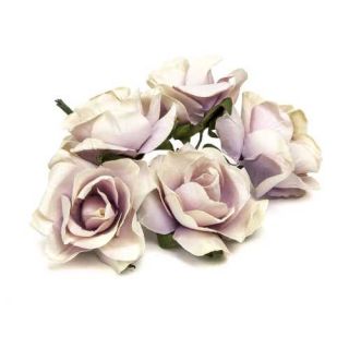 BOLSA 12 POMOS 6 ROSAS LILA