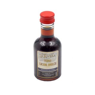 Alba vino licor dulce 50 ml, botella plástico