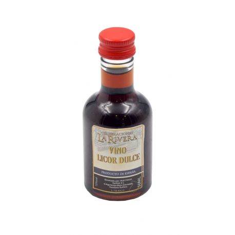 Alba vino licor dulce 50 ml, botella plástico