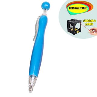 Bolígrafo azul para las chicos, regalo barato y bonito