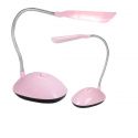 Flexo de luz para niñas en rosa