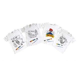 Regalo para colorear pinturas camisetas 
