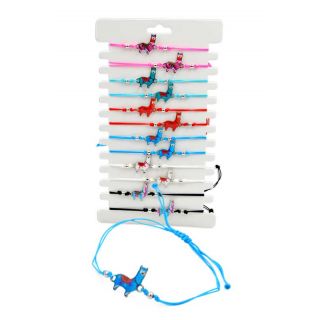 Pulsera de llama con cuerda ajustable en colores surtidos