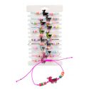 Pulsera llama con cuerda ajustable 
