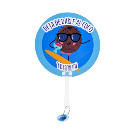 Pai pai, con dibujo de coco