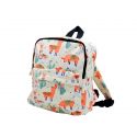 Mochila llamas 30x26