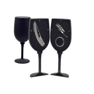 Estuche copa abridor y tapón