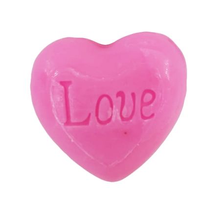Jabón de corazón fucsia 20 grs. 