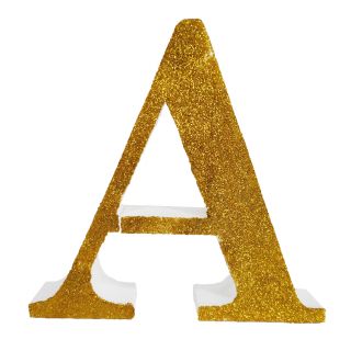 Letra "a" de 20 cm- en oro