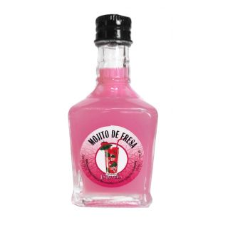 Botella toscana cristal mojito de fresa 50ml