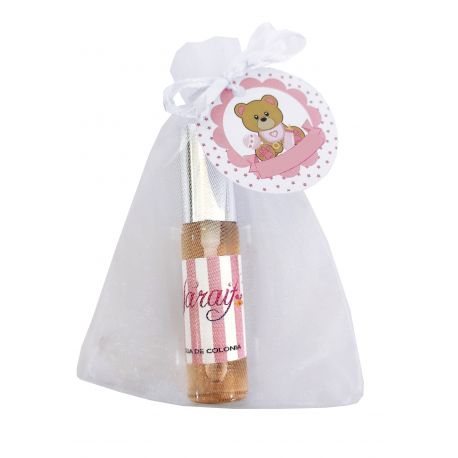 Colonia de vainilla bebe niña en organza