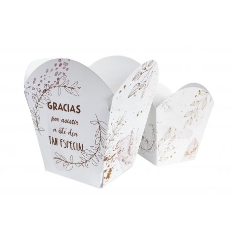 Pack 12 cajitas palomitas genérica 6,5x7x4,5