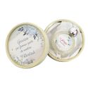 Colonia de jazmin 10 ml en caja redonda pegatina