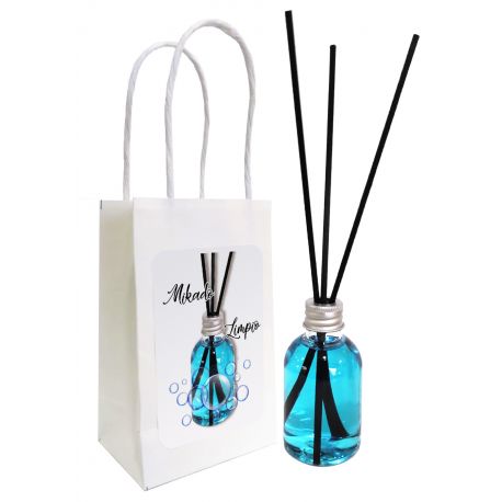 Mikado limpio 50 ml varillas en bolsa