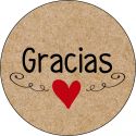 Pliego "gracias con corazón" (pliego 35uds)