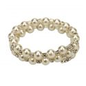 Pulsera perlas doble