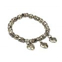 Pulsera corazones