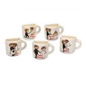 Imán taza novios