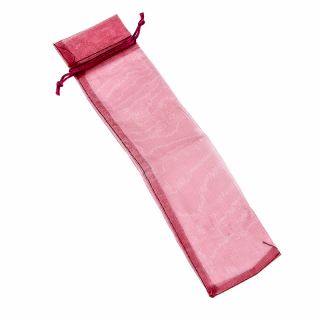 BOLSA organdí PARA ABANICO 29X7 BURDEOS