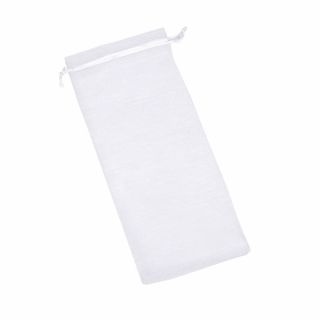 BOLSA DE ORGANZA VINO 11x25 CM- BEIGE