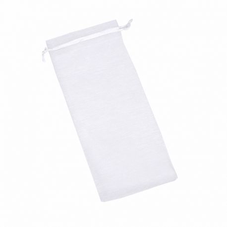 BOLSA DE ORGANZA VINO 11x25 CM- BEIGE