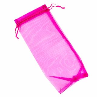BOLSA DE ORGANZA VINO 11x25 CM- FUXIA