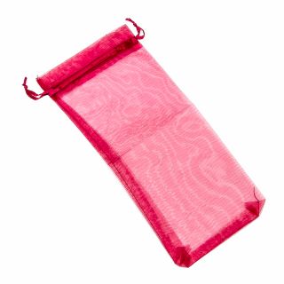 BOLSA DE ORGANZA VINO 11x25 CM- BURDEOS