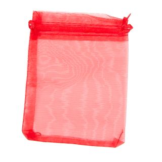 BOLSA ORGANZA 23x16,5 CM- ROJA