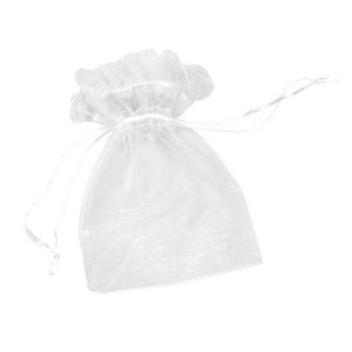 BOLSA ORGANZA BLANCA FILO RIZADO 12*16