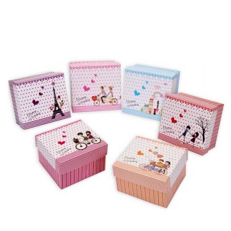 Caja lunaritos decoración