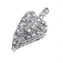 BROCHE BISUTERIA HOJA 