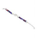 PULSERA ARBOL VIDA AZUL 
