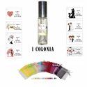 Colonia personalizada olor a rosas para regalos de boda