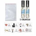Colonia para regalos de boda personalizada
