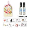 Colonias personalizadas detalles de boda para invitados