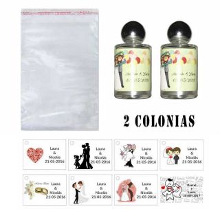 Colonias para regalos de boda para invitados