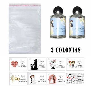 Colonias para regalos de boda de invitados