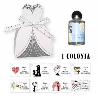 Colonia personalizadas regalo boda