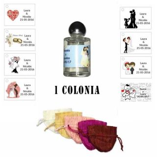 Colonia para detalles de boda