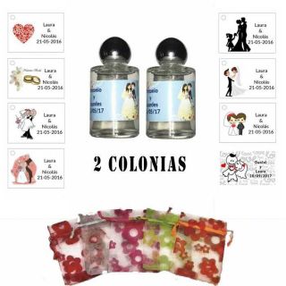 Colonias detalles de boda para invitados