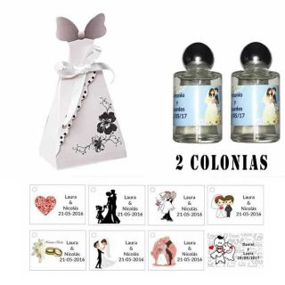 Colonias personalizadas Detalles boda