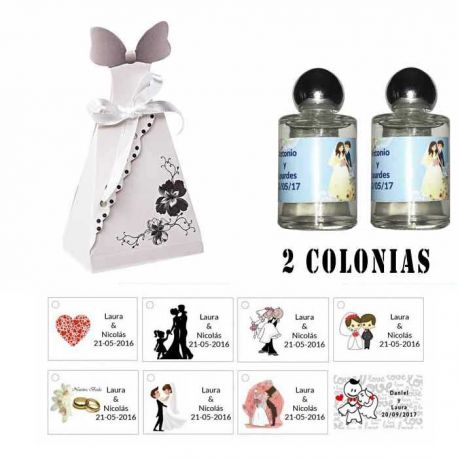 Colonias personalizadas Detalles boda