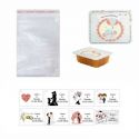 dulce membrillo 125gr niño bebe con bolsa celofán y tarjeta