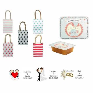 dulce membrillo 125gr niño bebe con bolsas originales y tarjeta