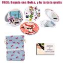Espejo con bonitos dibujos surtidos para tus invitadas
