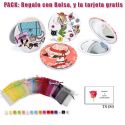 Espejo con bonitos dibujos surtidos para tus invitadas