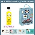Botellita de Limoncielo con bolsa “con moto roja” y tarjeta