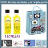 2 Botellitas de Limoncielo con bolsa “con moto roja” y tarjeta